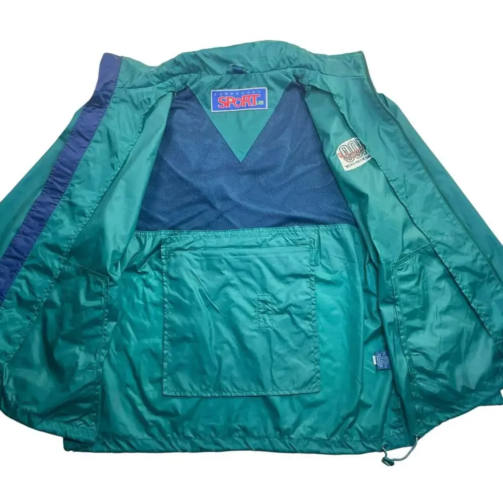 Vintage Dunbrooke Sport Monsanto 100 Windbreaker Jacket Green Men’s Medium